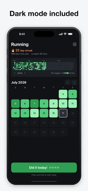 Contrigraph: Habit Tracker screenshot 2
