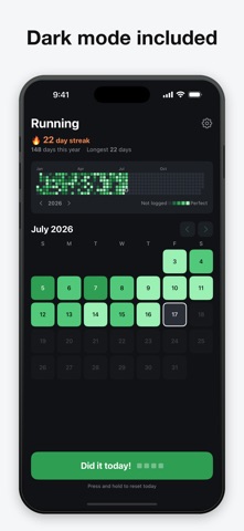 Contrigraph: Habit Tracker Screenshot 2 of 4