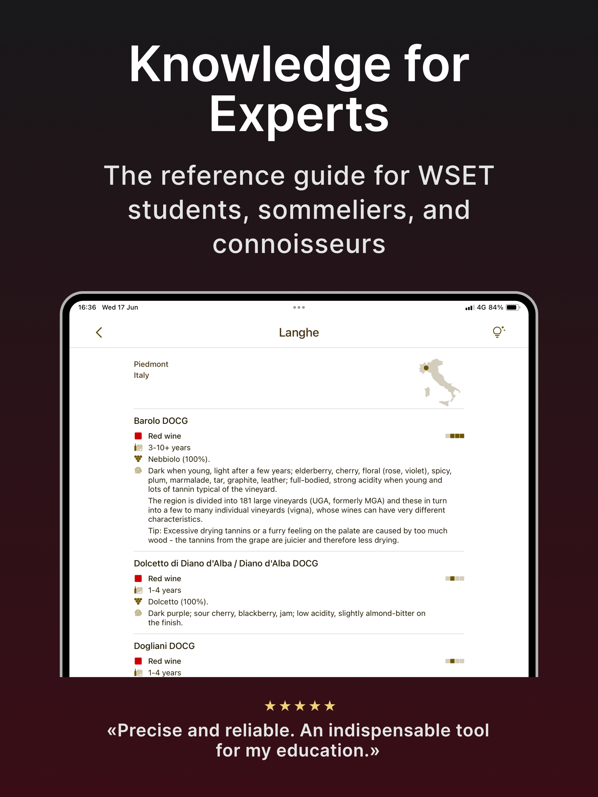 Wine Profiles & Vine Varieties screenshot 13