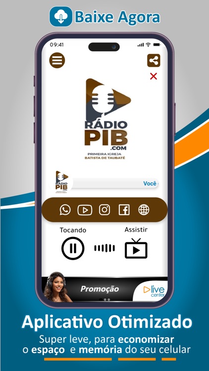 Rádio e TV Pib Taubate