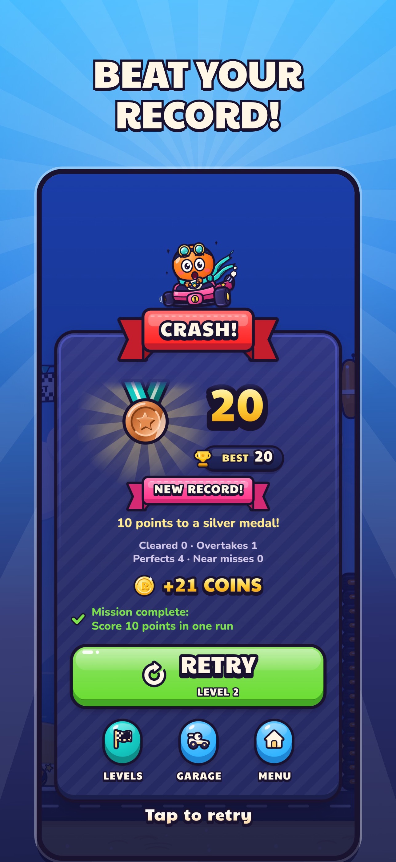 Screenshot 5 of Ruzzo Kart - One-Tap Racing