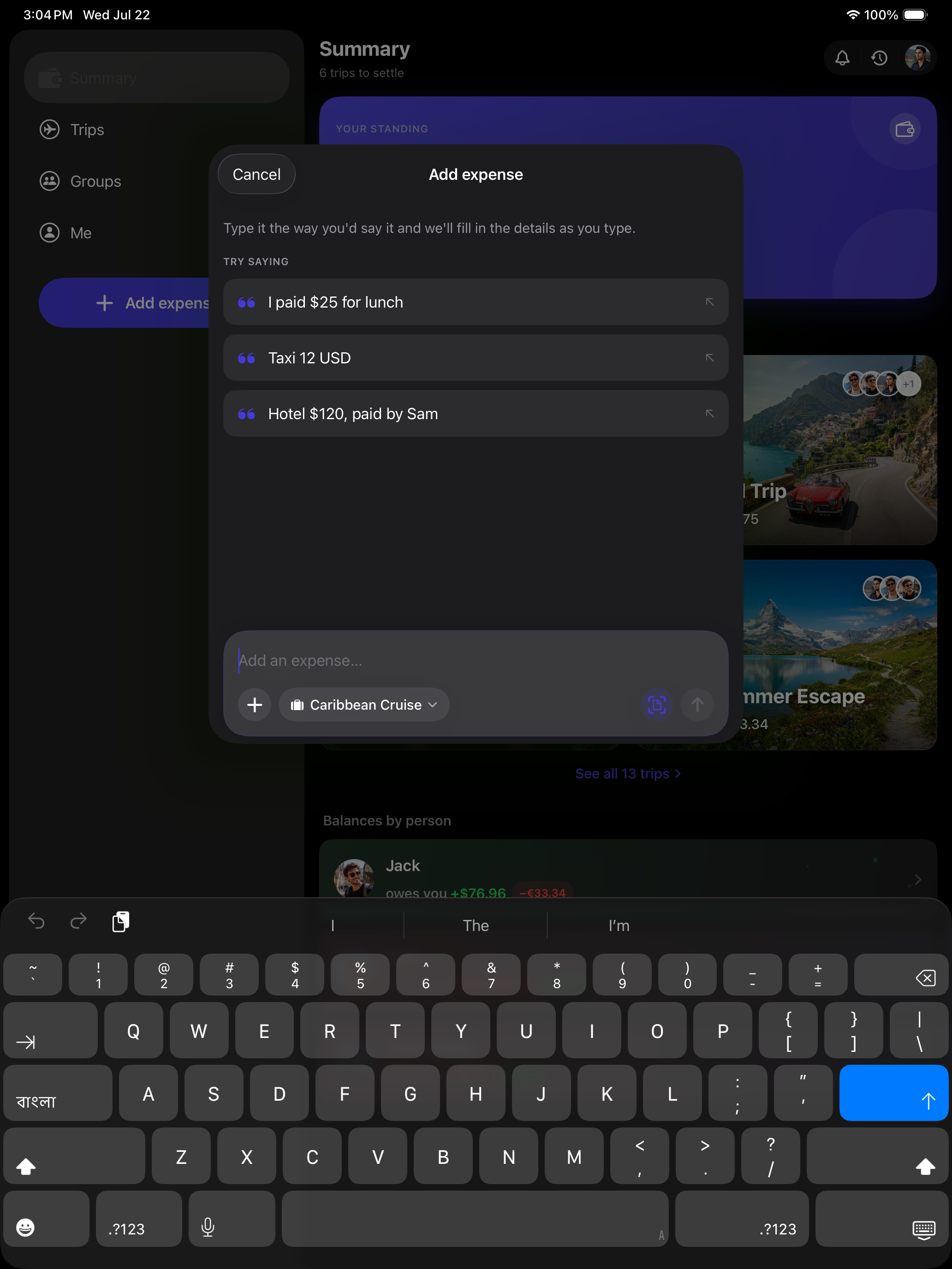 TripMath - Split Group Expense screenshot 10