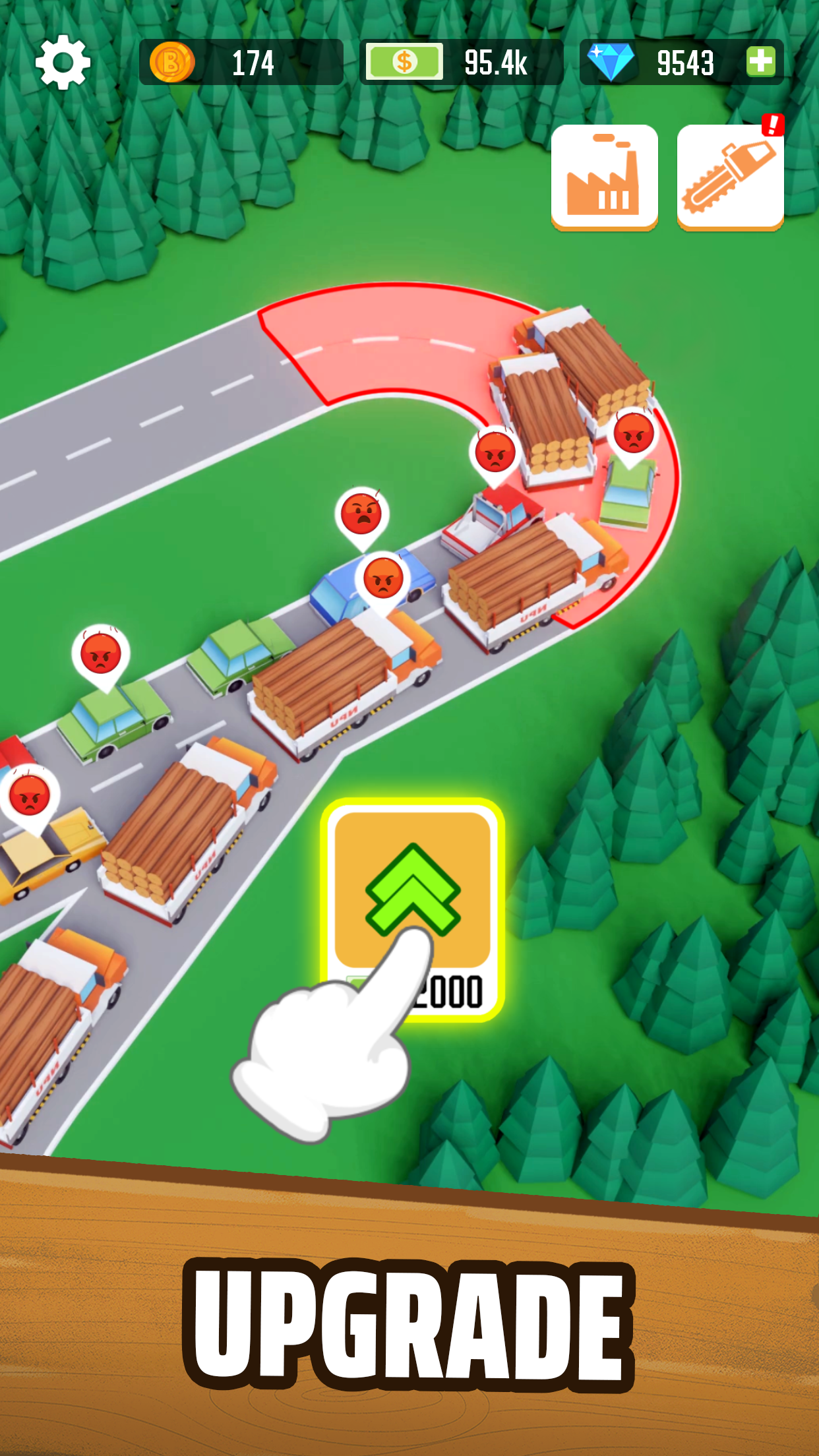 Idle Lumber Empire - Wood Game screenshot 4