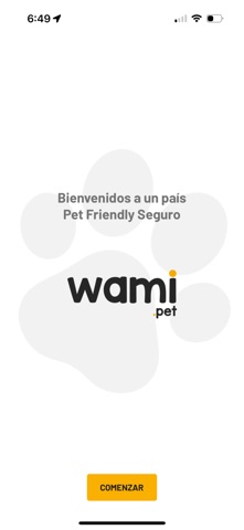 Wami.pet iPhone screenshot