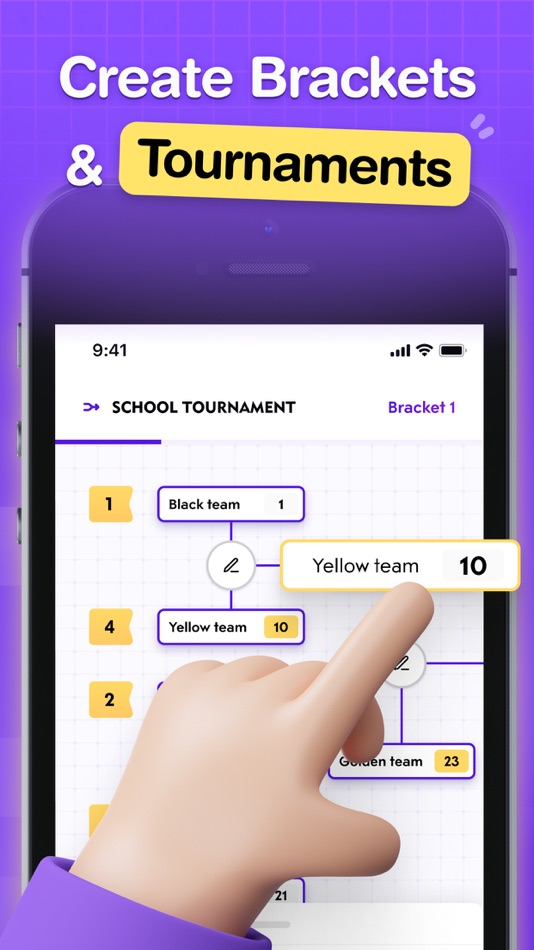 #1. My Bracket: Tournament Maker (iOS) By: Toto Ventures Inc.