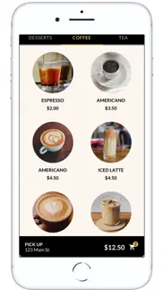 apostoli coffee iphone screenshot 2