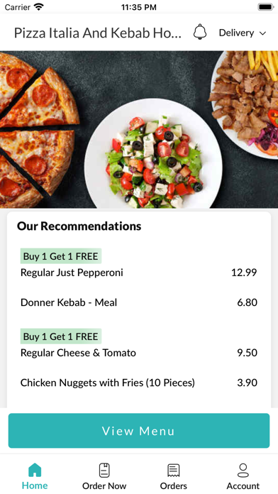Pizza Italia And Kebab House Screenshot