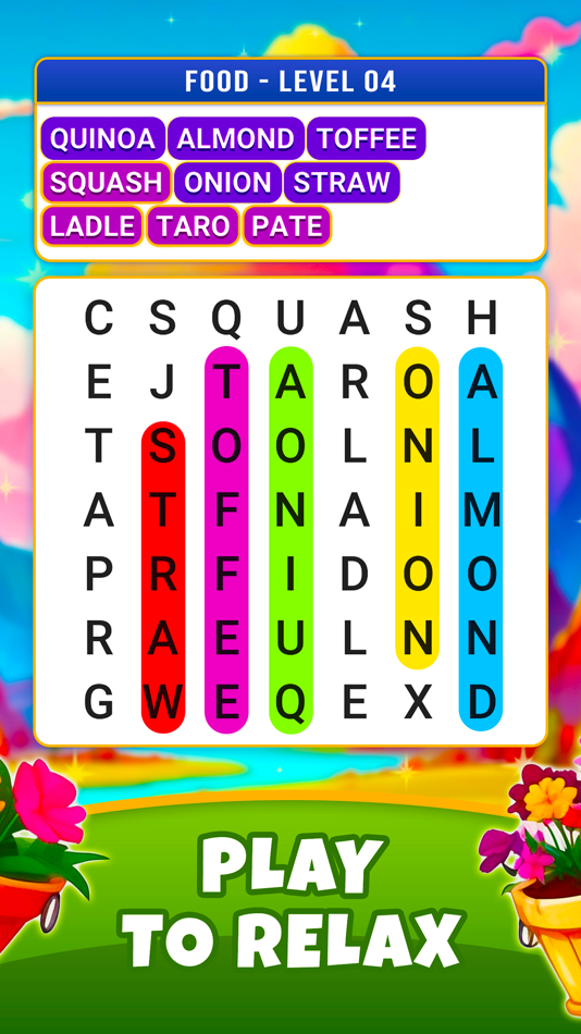 #4. Word Search: Find Hidden Word (iOS) 来自: Nirav Gabani