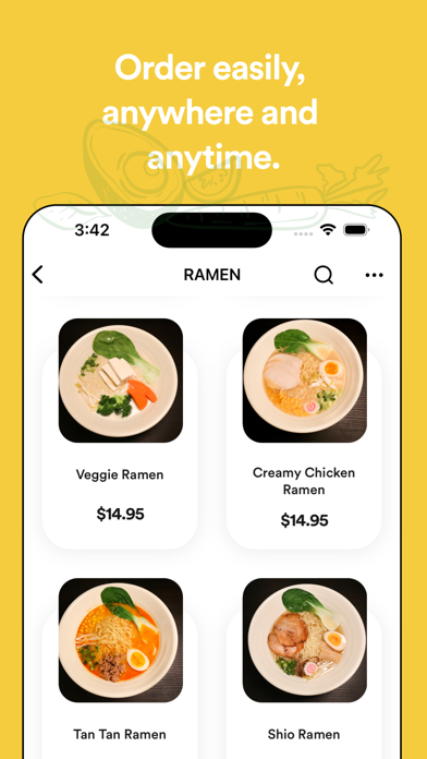 Mugi Ramen and Poke iPhone screenshot 3 - Food & Drink app