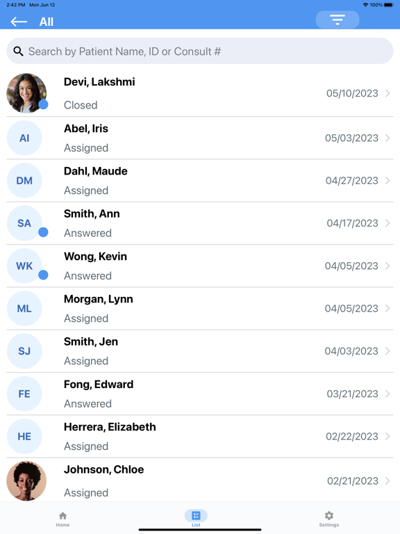 Screenshot #5 pour Medweb MedConsult