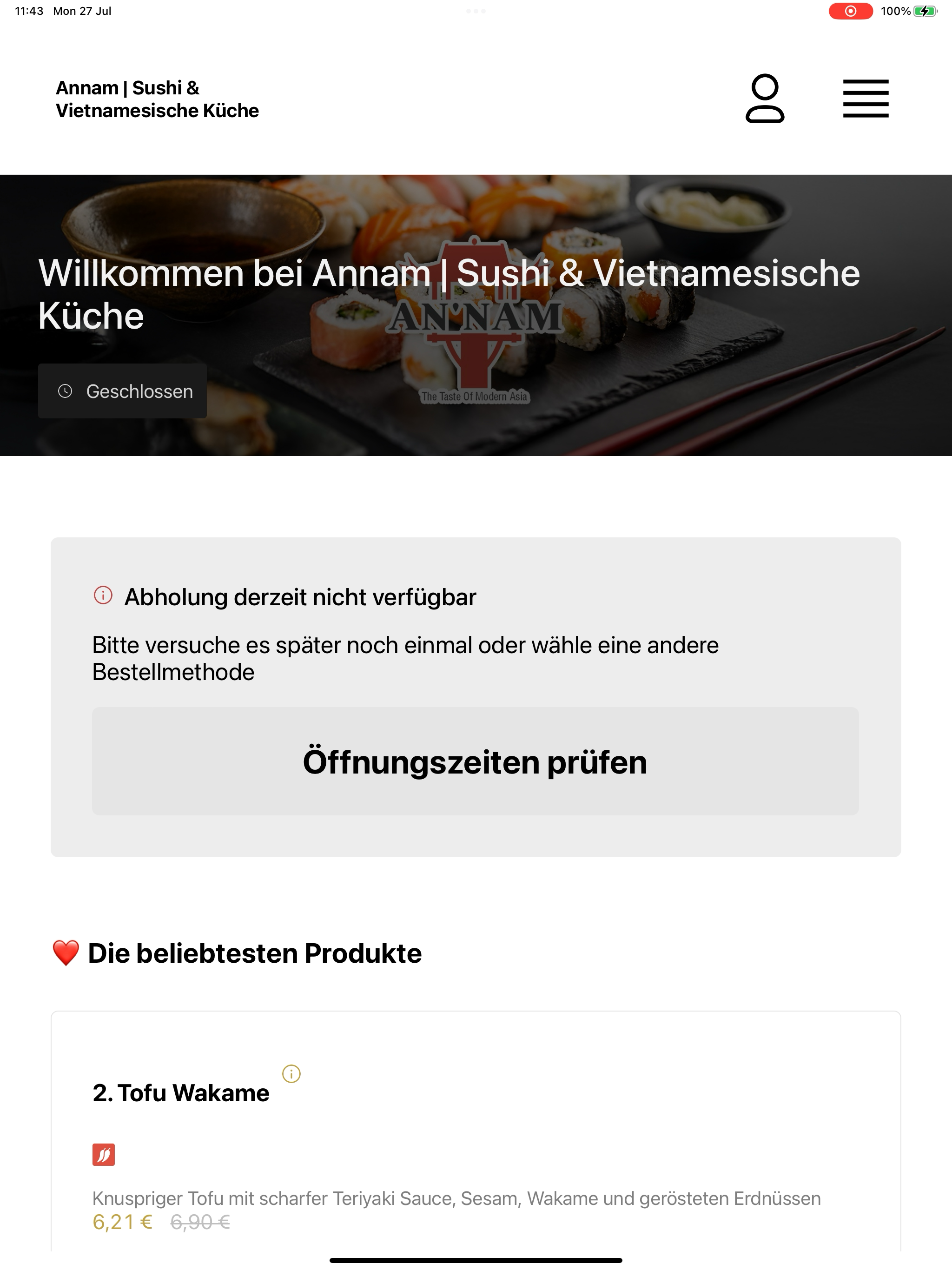 Annam Sushi & Vietnamesische screenshot 14