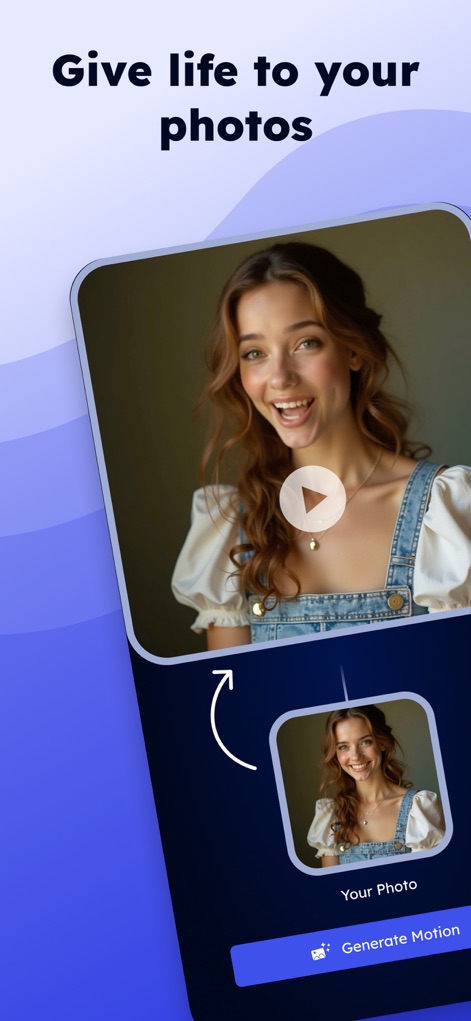 MotionVibe: AI Photo Animator - Photo & Video App | MWM