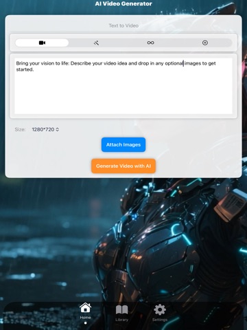 Text to Video - AI Video Maker iPad screenshot