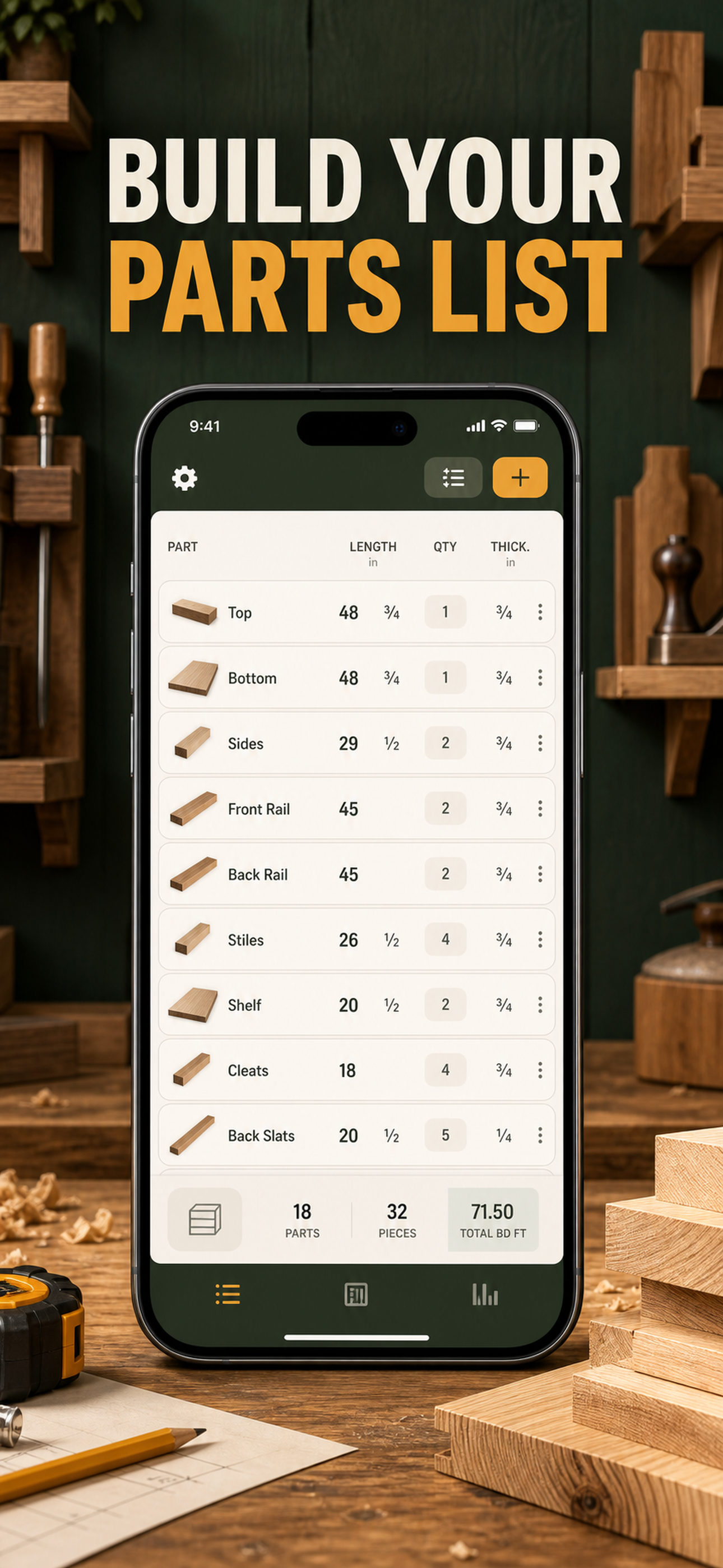 LumberCut: Cut List Optimizer screenshot 4