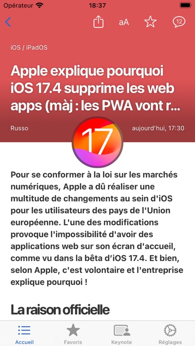 iSoft : the french blog Screenshot