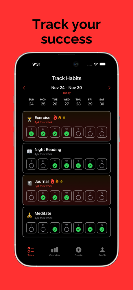 Onaroll - Habit Tracker screenshot 4