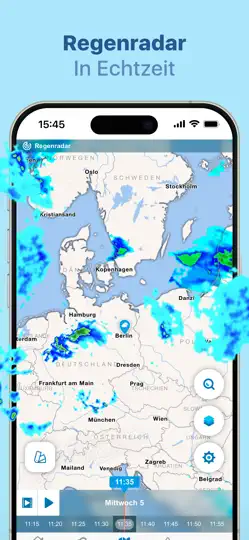 Screenshot von Wetter 14 Tage - Meteored auf dem iPhone 2