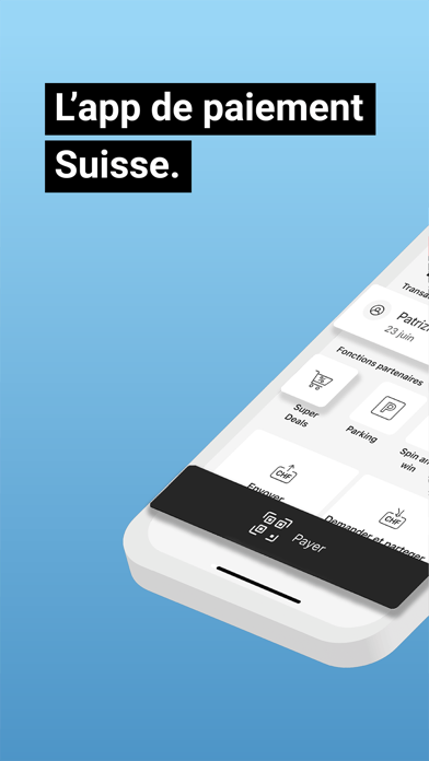 Screenshot #1 pour Prepaid TWINT & autres banques