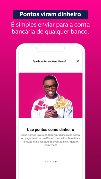 Livelo: juntar e trocar pontos Screenshot