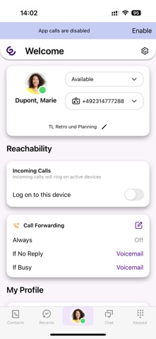 Swyx Mobile Screenshot 2 of 10