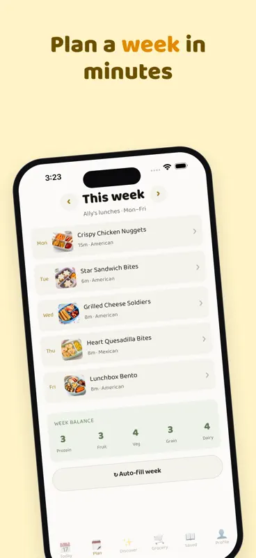 Lunchbox: Family Lunch Planner screenshot 3 of 6
