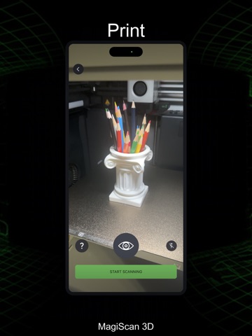 MagiScan - AI 3D Scanner app iPad screenshot