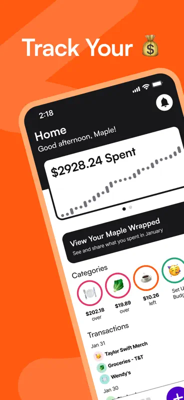Maple Budget screenshot 1 of 7