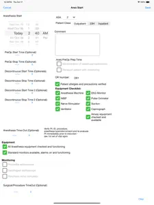 Anesthesia Touch screenshot #5 for iPad