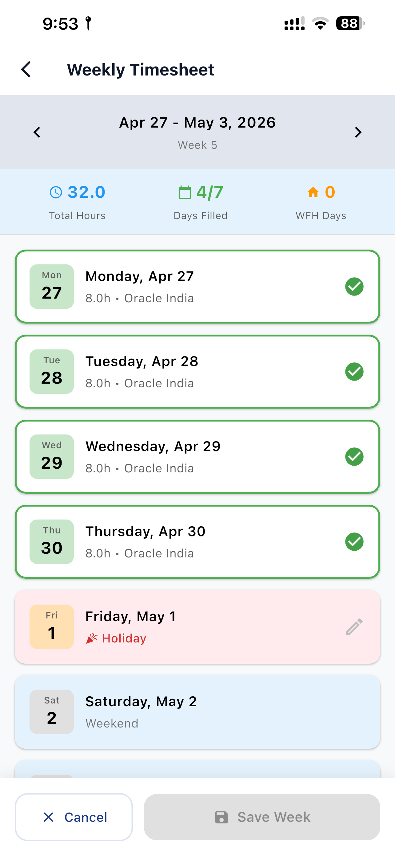 Orbigo HCM screenshot 6