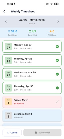 Orbigo HCM screenshot
