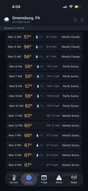 RawWeather screenshot 3