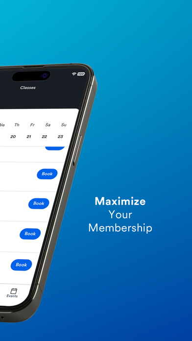 Chelsea Piers Fitness App Screenshot