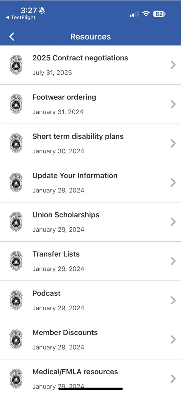 Screenshot #3 pour AFSCME 391