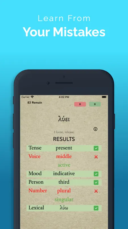 ParseGreek: Biblical Greek screenshot 8 of 8