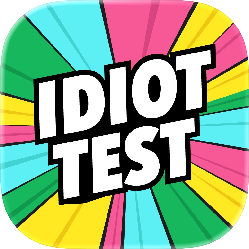 Apple App Store cover for Idiot Test - Quiz Game