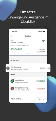 POSO Online Banking App Screenshot 2 of 6