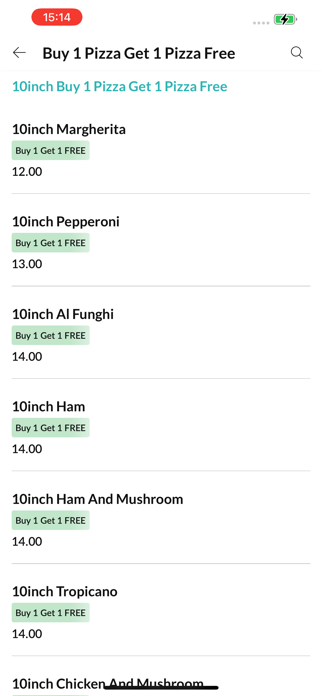Pizza King Grantham. Screenshot 3 of 4