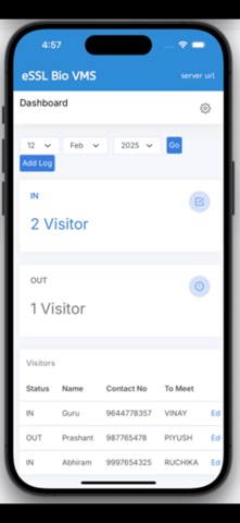 eSSL Bio VMS screenshot