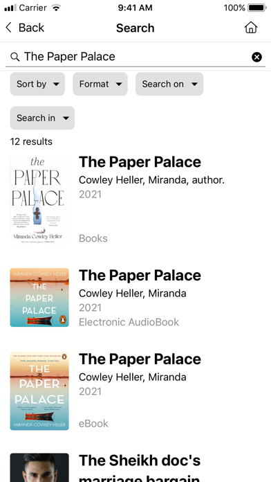 Ashburton Public Library Screenshot