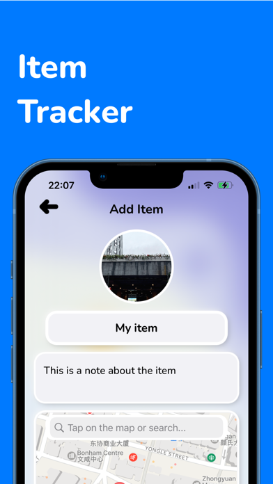 Find My Device Tracker Headset Screenshot