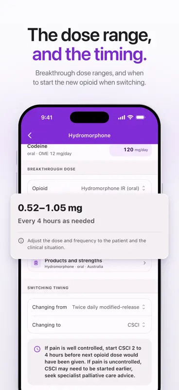 Opioid Conversion Calculator screenshot 4 of 9