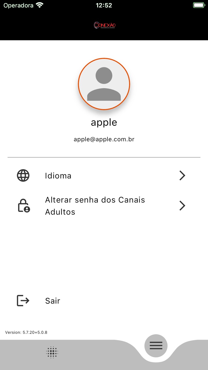 iPhone screenshot