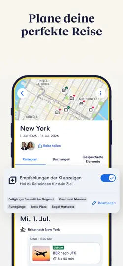 Screenshot von Expedia: Reise, Hotel, Flug auf dem iPhone 3