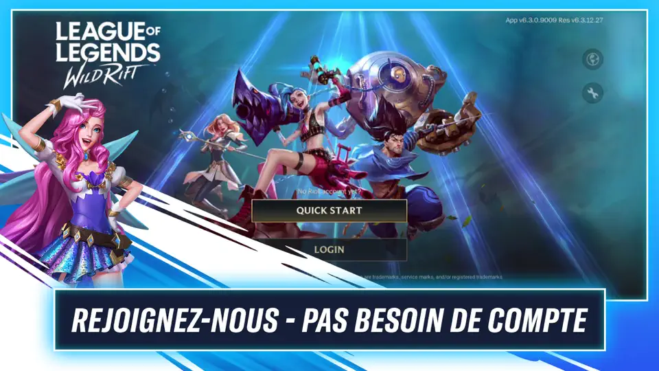 Capture d'écran de League Of Legends: Wild Rift sur iPhone 7