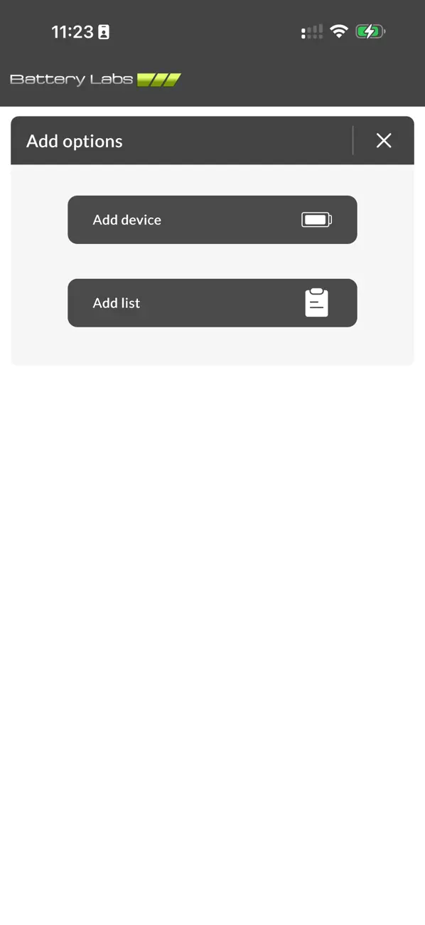 Screenshot #3 pour BatteryLabs Analytics