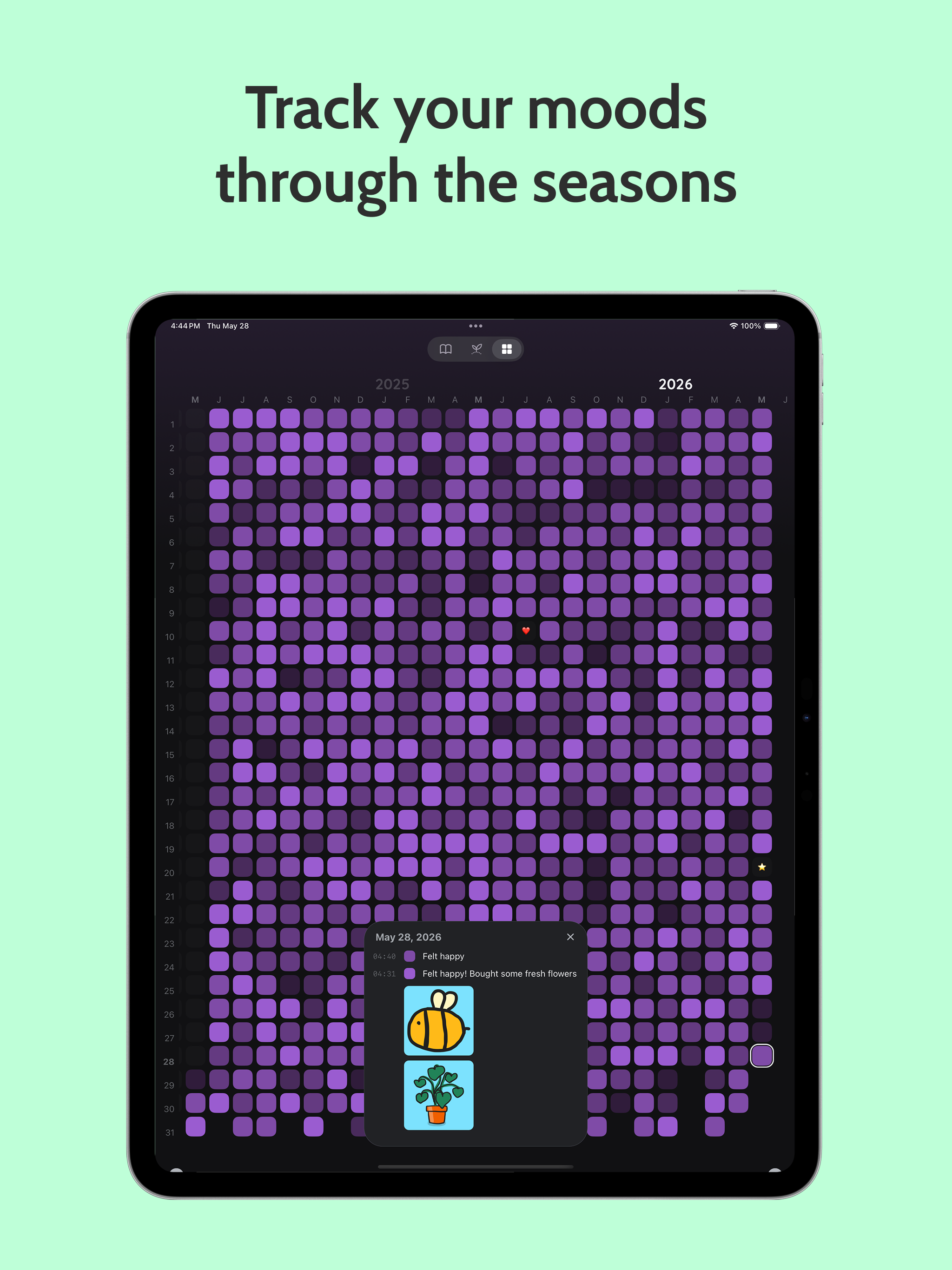 Grow: Creative Mood Journal screenshot 13