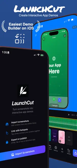 LaunchCut iPhone screenshot 1