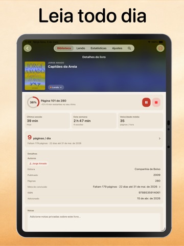 Folio - Tracker de Livros iPad screenshot 2