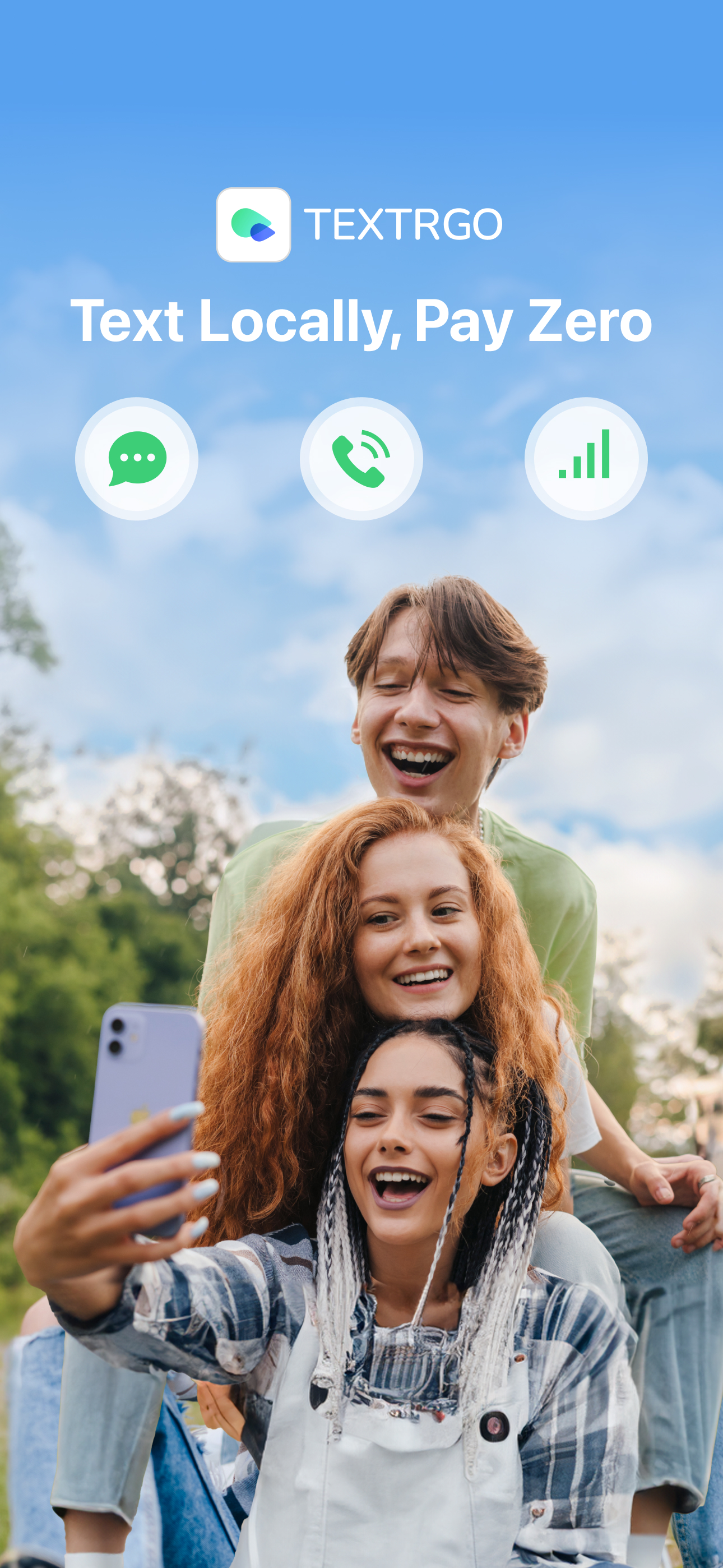 Textr Go: Personal Text & Call