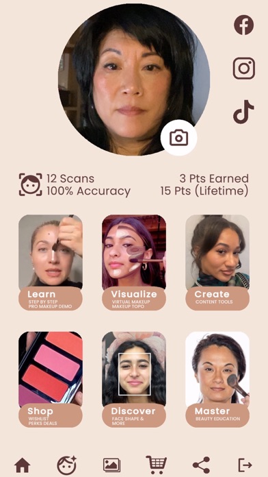 Facetopo: Your Makeup Tutor Screenshot